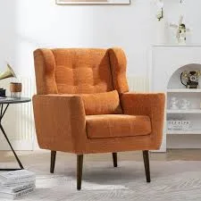 Wooden Accent Chair – Tapered Legs